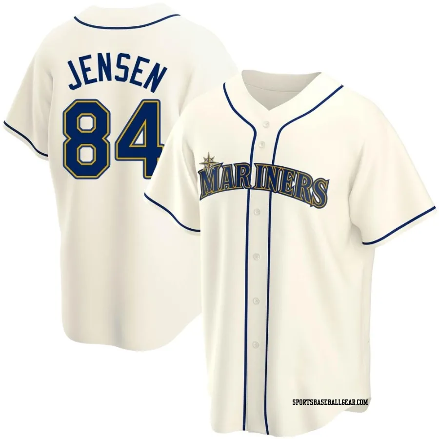 Ryan Jensen Youth Seattle Mariners Cream Replica Alternate Jersey