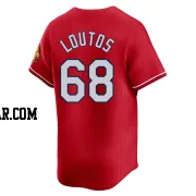 Ryan Loutos Men's St. Louis Cardinals Red Limited 2024 City Connect Jersey