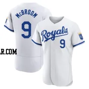 Ryan McBroom Men's Kansas City Royals White Authentic 2022 Home Jersey