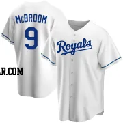 Ryan McBroom Youth Kansas City Royals White Replica Home Jersey