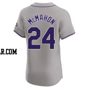 Ryan McMahon Men's Colorado Rockies Gray Elite Road Jersey