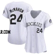 Ryan McMahon Women's Colorado Rockies White Limited Home Jersey