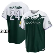 Ryan McMahon Youth Colorado Rockies Green Replica 2022 City Connect Jersey