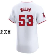 Ryan Miller Men's Los Angeles Angels White Elite Home Jersey