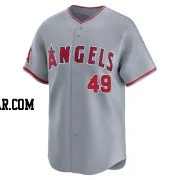 Ryan Noda Men's Los Angeles Angels Gray Limited Away Jersey