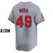 Ryan Noda Youth Los Angeles Angels Gray Limited Away Jersey