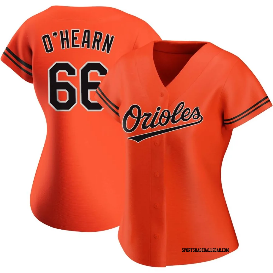 Ryan O'Hearn Women's Baltimore Orioles Orange Replica Alternate Jersey