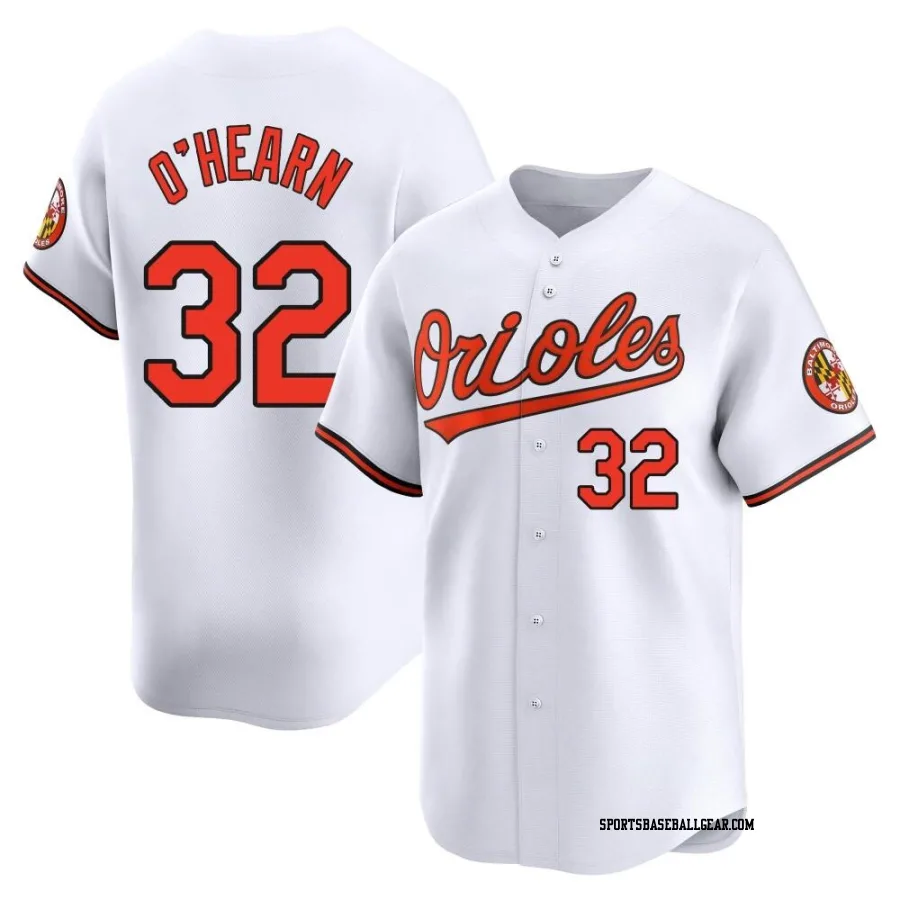 Ryan O'Hearn Youth Baltimore Orioles White Limited Home Jersey