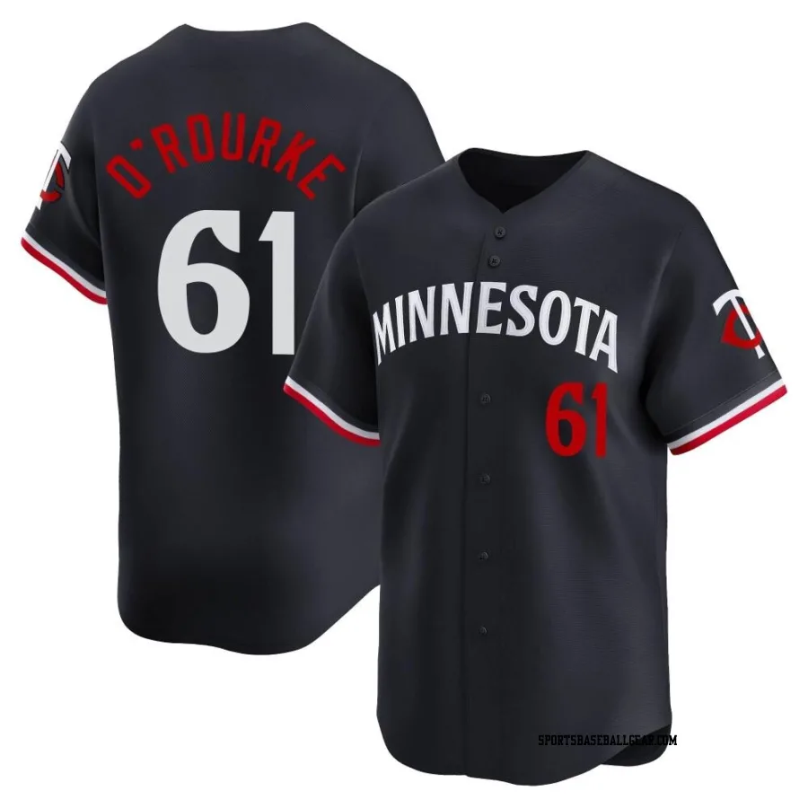 Ryan O'rourke Youth Minnesota Twins Navy Limited Ryan O'Rourke Alternate Jersey