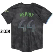 Ryan Pepiot Toddler Tampa Bay Rays Charcoal Limited 2024 City Connect Jersey