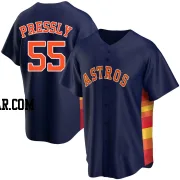 Ryan Pressly Men's Houston Astros Navy Replica Alternate Jersey