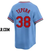 Ryan Tepera Men's St. Louis Cardinals Light Blue Limited Cooperstown Collection Jersey