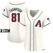 Ryan Thompson Women's Arizona Diamondbacks White Limited Home Jersey