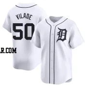 Ryan Vilade Men's Detroit Tigers White Limited Home Jersey