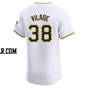 Ryan Vilade Men's Pittsburgh Pirates White Elite Home Jersey