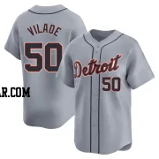 Ryan Vilade Youth Detroit Tigers Gray Limited Road Jersey