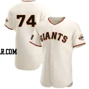 Ryan Walker Men's San Francisco Giants Cream Authentic Home Jersey