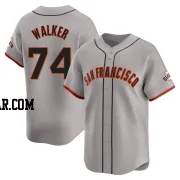 Ryan Walker Men's San Francisco Giants Gray Limited Away Jersey