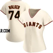 Ryan Walker Women's San Francisco Giants Cream Authentic Home Jersey