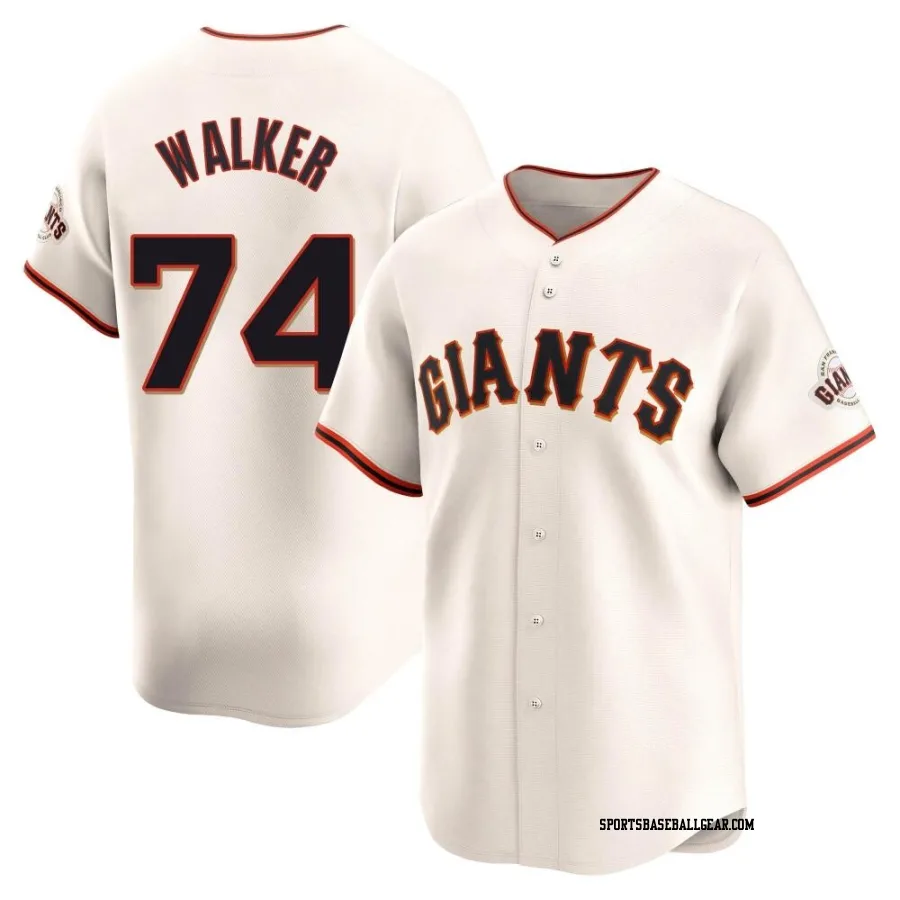 Ryan Walker Youth San Francisco Giants Cream Limited Home Jersey