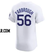 Ryan Yarbrough Men's Los Angeles Dodgers White Elite Home Jersey