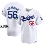 Ryan Yarbrough Men's Los Angeles Dodgers White Limited 2024 World Tour Seoul Series Home Jersey