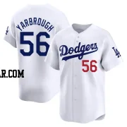 Ryan Yarbrough Men's Los Angeles Dodgers White Limited Home Jersey