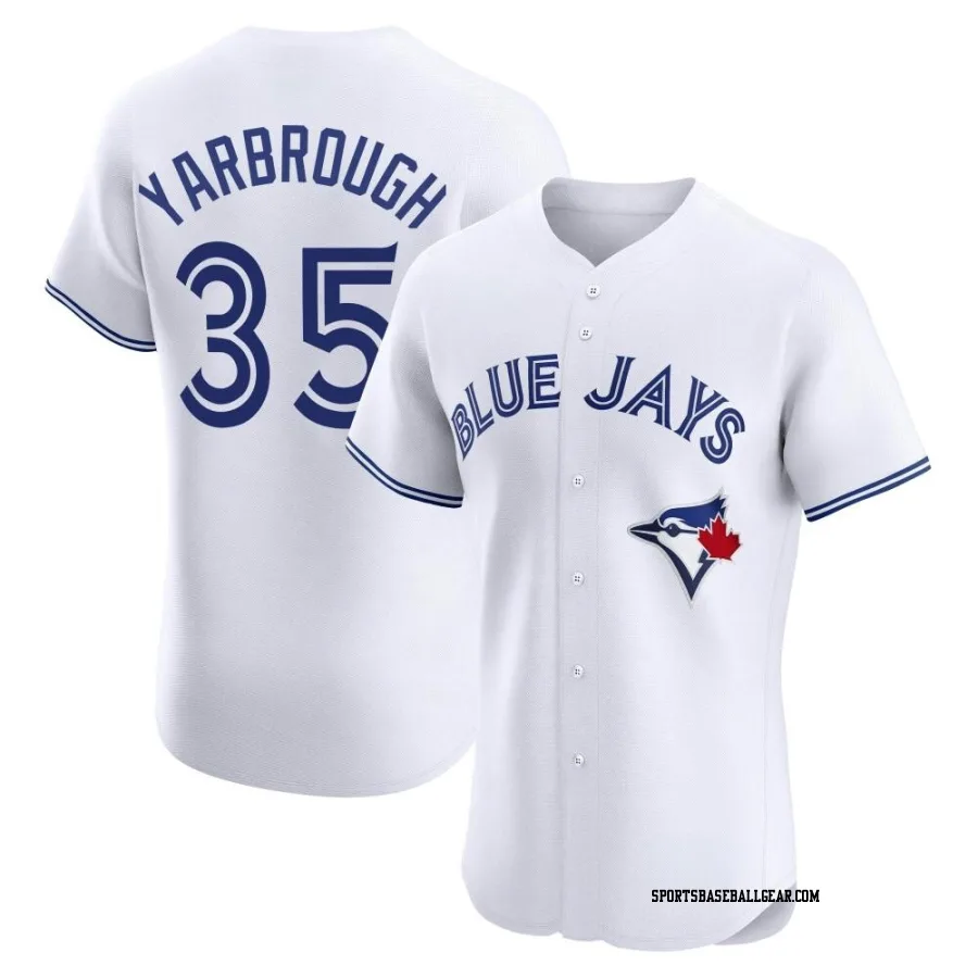 Ryan Yarbrough Men's Toronto Blue Jays White Elite Home Jersey