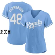 Ryan Yarbrough Women's Kansas City Royals Light Blue Authentic 2022 Alternate Jersey