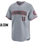 Ryan Zimmerman Men's Washington Nationals Gray Limited Road Jersey