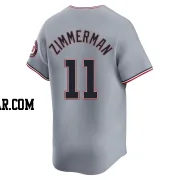 Ryan Zimmerman Men's Washington Nationals Gray Limited Road Jersey