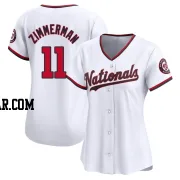 Ryan Zimmerman Women's Washington Nationals White Limited Home Jersey