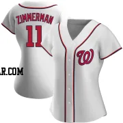 Ryan Zimmerman Women's Washington Nationals White Replica Home Jersey