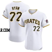 Ryder Ryan Men's Pittsburgh Pirates White Elite Home Jersey