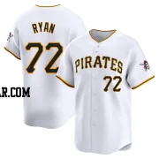 Ryder Ryan Men's Pittsburgh Pirates White Limited Home Jersey