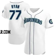 Ryder Ryan Men's Seattle Mariners White Authentic Home Jersey