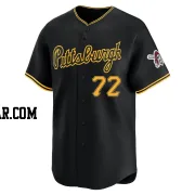 Ryder Ryan Youth Pittsburgh Pirates Black Limited Alternate Jersey