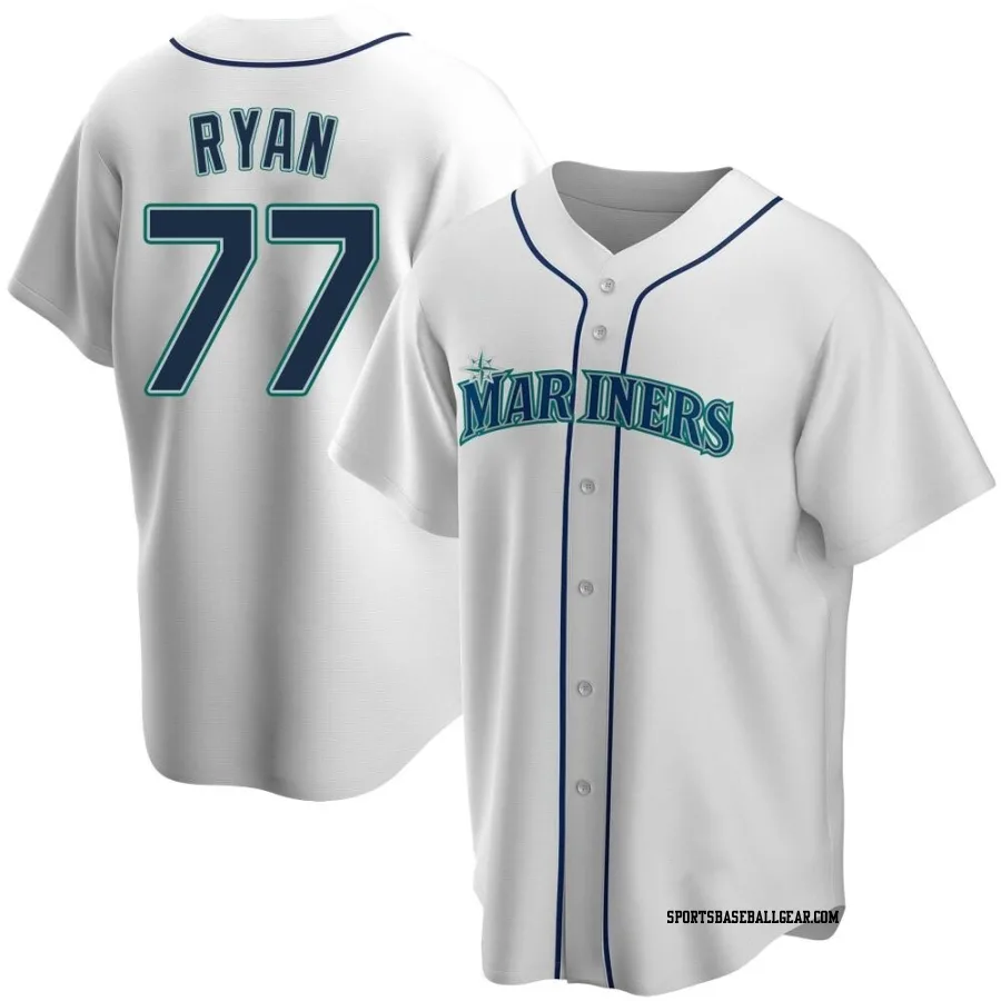 Ryder Ryan Youth Seattle Mariners White Replica Home Jersey