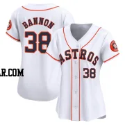 Rylan Bannon Women's Houston Astros White Limited Home Jersey