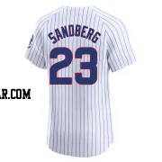 Ryne Sandberg Men's Chicago Cubs White Elite Home Jersey