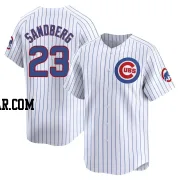 Ryne Sandberg Men's Chicago Cubs White Limited Home Jersey