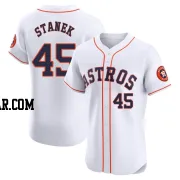 Ryne Stanek Men's Houston Astros White Elite Home Jersey