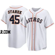 Ryne Stanek Men's Houston Astros White Replica 2022 World Series Home Jersey