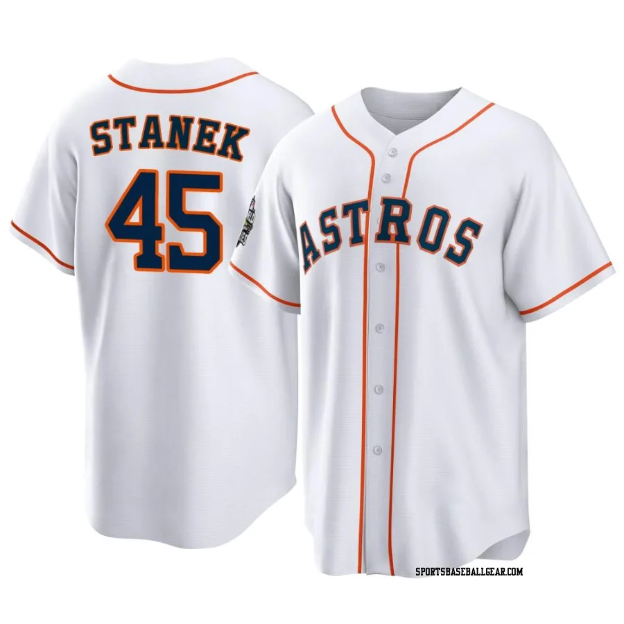 Ryne Stanek Men's Houston Astros White Replica 2022 World Series Home Jersey