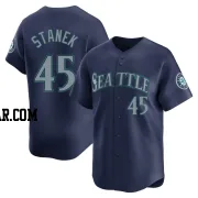 Ryne Stanek Men's Seattle Mariners Navy Limited Road Jersey