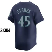 Ryne Stanek Men's Seattle Mariners Navy Limited Road Jersey