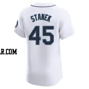 Ryne Stanek Men's Seattle Mariners White Elite Home Jersey