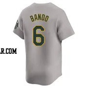 Sal Bando Men's Oakland Athletics Gray Limited Away Jersey