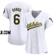 Sal Bando Women's Oakland Athletics White Limited Home Jersey