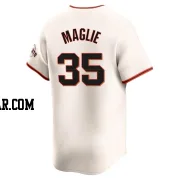 Sal Maglie Men's San Francisco Giants Cream Elite Home Jersey